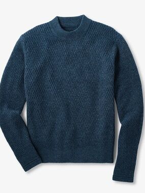 Line of Trade Crosscut Thermal Wool Blend Sweater